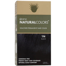 Load image into Gallery viewer, ONC NATURALCOLORS 1N Natural Black Hair Dye With Organic Ingredients 120 mL / 4 fl. oz.