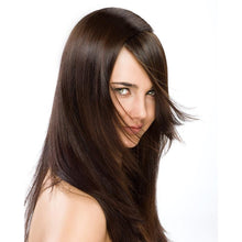 Cargar imagen en el visor de la galería, ONC NATURALCOLORS 5G Light Golden Brown Hair Dye With Organic Ingredients Modelled By A Girl