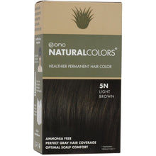 Load image into Gallery viewer, ONC NATURALCOLORS 5N Natural Light Brown Hair Dye With Organic Ingredients 120 mL / 4 fl. oz.
