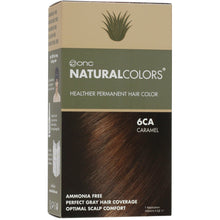 Cargar imagen en el visor de la galería, ONC NATURALCOLORS 6CA Caramel Hair Dye With Organic Ingredients 120 mL / 4 fl. oz.