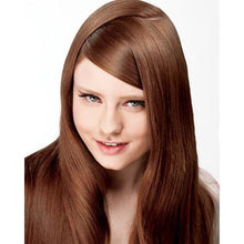 Load image into Gallery viewer, ONC NATURALCOLORS 6KR Chocolate Brown Red Hair Dye With Organic Ingredients Modelled By A Girl