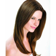 Cargar imagen en el visor de la galería, ONC NATURALCOLORS 8CA Light Caramel Hair Dye With Organic Ingredients Modelled By A Girl