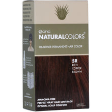 Cargar imagen en el visor de la galería, ONC NATURALCOLORS 5R Rich Copper Brown Hair Dye