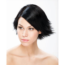 Load image into Gallery viewer, ONC NATURALCOLORS 1N Natural Black Hair Dye With Organic Ingredients Modelled By A Girl
