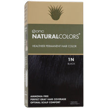 Cargar imagen en el visor de la galería, ONC NATURALCOLORS 1N Natural Black Hair Dye With Organic Ingredients 120 mL / 4 fl. oz.
