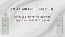 Cargar y reproducir el video en el visor de la galería, ONC ANTI HAIR LOSS Nourishing Shampoo Unisex 250 mL / 8.4 fl. oz.
