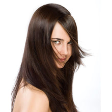 Load image into Gallery viewer, ONC NATURALCOLORS 5G Light Golden Brown Hair Dye With Organic Ingredients Modelled By A Girl
