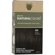 Load image into Gallery viewer, ONC NATURALCOLORS 5N Natural Light Brown Hair Dye With Organic Ingredients 120 mL / 4 fl. oz.
