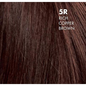 Tinte para el cabello activado por calor marrón cobrizo rico 5R con ingredientes orgánicos 120 ml / 4 fl. onz. 