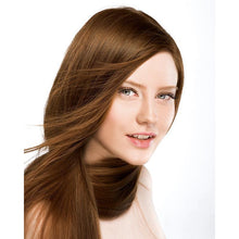Load image into Gallery viewer, ONC NATURALCOLORS 6CA Caramel Hair Dye With Organic Ingredients Modelled By A Girl
