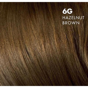 6G Tinte para el cabello marrón avellana activado por calor con ingredientes orgánicos 120 ml / 4 fl. onz. 