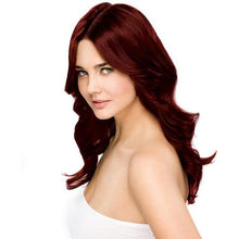 Load image into Gallery viewer, ONC NATURALCOLORS 6RR Fiery Red Hair Dye With Organic Ingredients Modelled By A Girl

