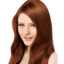 Cargar imagen en el visor de la galería, ONC NATURALCOLORS 7RN Irish Red Hair Dye With Organic Ingredients Modelled By A Girl

