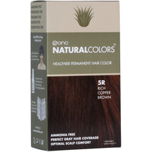 Load image into Gallery viewer, ONC NATURALCOLORS 5R Rich Copper Brown Hair Dye
